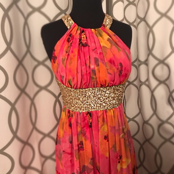 Floral Calvin Klein Formal dress - Picture 1 of 5